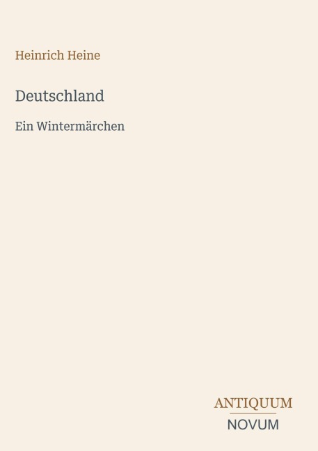 Deutschland - Heinrich Heine