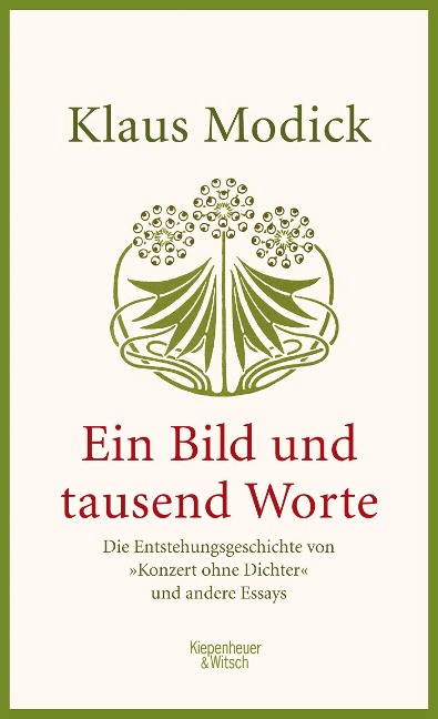 Ein Bild und tausend Worte - Klaus Modick