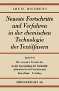 Cover-Bild zum Titel 'Erster Teil: Die neuesten Fortschritte in der Anwendung der Farbstoffe' von 'Ludwig Diserens'