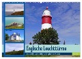 Englische Leuchttürme - Leuchtfeuer entlang Englands Küste (Wandkalender 2024 DIN A2 quer), CALVENDO Monatskalender - Babett Paul - Babett's Bildergalerie