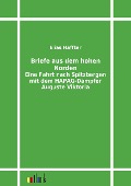 Cover-Bild zum Titel 'Briefe aus dem hohen Norden' von 'Elias Haffter'
