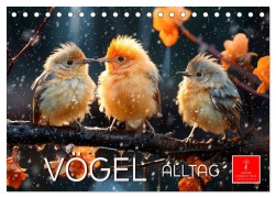 Cover-Bild zum Titel 'Vögel Alltag (Tischkalender 2026 DIN A5 quer), CALVENDO Monatskalender' von 'Peter Roder'