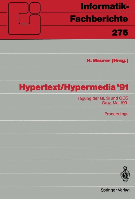 Hypertext / Hypermedia '91 - 