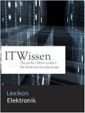 Cover-Bild zum Titel 'Lexikon Elektronik' von ''