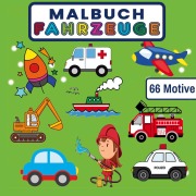 Cover-Bild zum Titel 'MALBUCH FAHRZEUGE mit 66 MOTIVE auf 136 SEITEN' von 'S&L Inspirations Lounge'