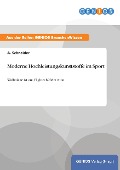 Cover-Bild zum Titel 'Moderne Hochleistungskunststoffe im Sport' von 'A. Schneider'