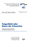 Cover-Bild zum Titel 'Feigenblatt oder Baum der Erkenntnis?' von 'Kathrin Jehle, Stephan Hill'