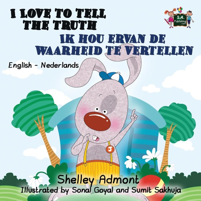 I Love to Tell the Truth Ik hou ervan de waarheid te vertellen - Shelley Admont, Kidkiddos Books