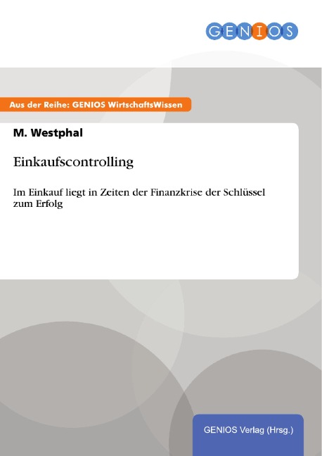Einkaufscontrolling - M. Westphal