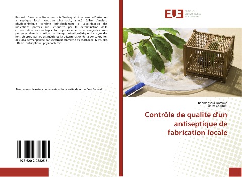Contrôle de qualité d'un antiseptique de fabrication locale - Benmansour Nassima, Selles Chaouki