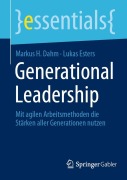 Cover-Bild zum Titel 'Generational Leadership' von 'Lukas Esters, Markus H. Dahm'