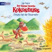 Cover-Bild zum Titel 'Der kleine Drache Kokosnuss ¿ Einsatz bei der Feuerwehr' von 'Ingo Siegner'