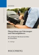 Cover-Bild zum Titel 'Überprüfung von Fahrzeugen und Fahrzeugführern' von 'Robert Daubner'