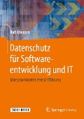Cover-Bild zum Titel 'Datenschutz für Softwareentwicklung und IT' von 'Ralf Kneuper'