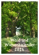 Cover-Bild zum Titel 'Wald- und Wiesenkalender 2026 Planer (Wandkalender 2026 DIN A3 hoch), CALVENDO Monatskalender' von 'Marianne Drews'