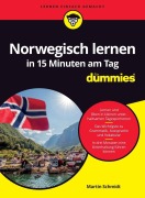 Cover-Bild zum Titel 'Norwegisch lernen in 15 Minuten am Tag für Dummies' von 'Martin Schmidt'