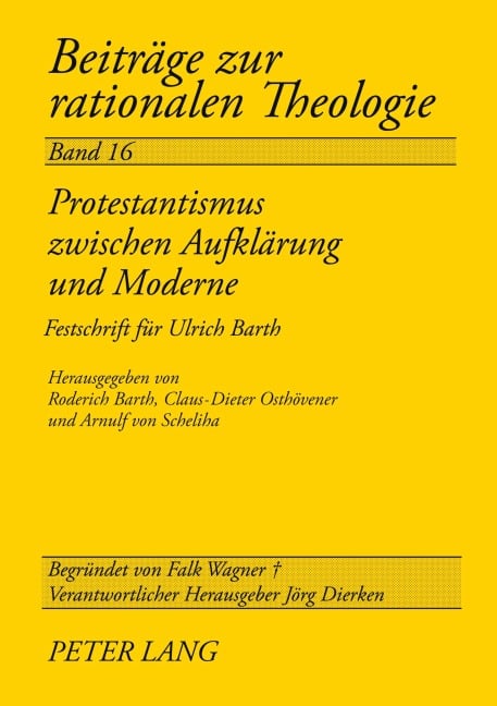 Protestantismus zwischen Aufklärung und Moderne - 