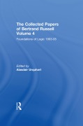 Cover-Bild zum Titel 'The Collected Papers of Bertrand Russell, Volume 4' von ''