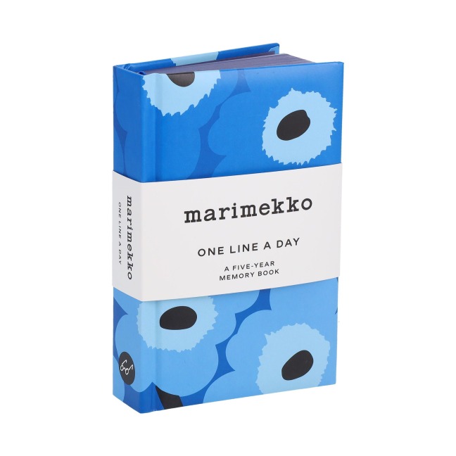 Marimekko One Line a Day (Blue Unikko) - 