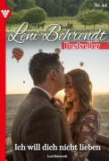 Cover-Bild zum Titel 'Ich will dich nicht lieben!' von 'Leni Behrendt'