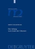 Cover-Bild zum Titel 'Der Anfang vom Ende der Ottonen' von 'Kerstin Schulmeyer-Ahl'