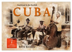 Cover-Bild zum Titel 'Cuba - Inselstaat in der Karibik (Wandkalender 2026 DIN A2 quer), CALVENDO Monatskalender' von 'Peter Roder'