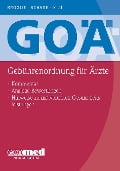 Cover-Bild zum Titel 'GOÄ (Gebührenordnung für Ärzte)' von 'Maximilian Guido Broglie, Hans-Joachim Schade, Stefanie Pranschke-Schade'