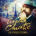 Cover-Bild zum Titel 'De fyra stora' von 'Agatha Christie'