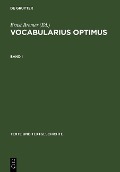 Vocabularius optimus - 