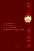 Cover-Bild zum Titel 'Loci communes und Tabulaturen des 16. Jahrhunderts im deutschsprachigen Raum' von 'Kateryna Schöning'