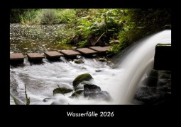 Cover-Bild zum Titel 'Wasserfälle 2026 Fotokalender DIN A3' von 'Tobias Becker'