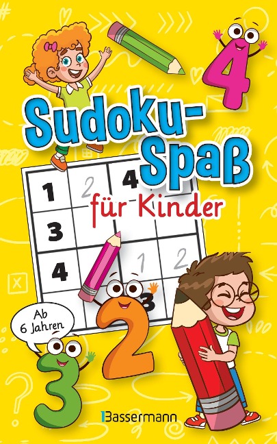 Sudoku-Spaß für Kinder. In drei Schwierigkeitsgraden. Ab 6 Jahren - Ivy Finnegan