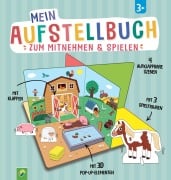 Cover-Bild zum Titel 'Mein Aufstellbuch zum Mitnehmen & Spielen Bauernhof' von ''
