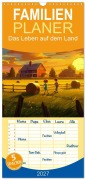 Cover-Bild zum Titel 'Familienplaner 2027 - Das Leben auf dem Land mit 5 Spalten (Wandkalender, 21 x 45 cm) CALVENDO' von 'Steffen Gierok-Latniak'