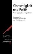 Cover-Bild zum Titel 'Gerechtigkeit und Politik' von ''