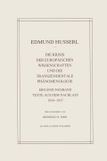 Cover-Bild zum Titel 'Die Krisis Der Europäischen Wissenschaften Und Die Transzendentale Phänomenologie' von 'Edmund Husserl, Reinhold N. Smid'