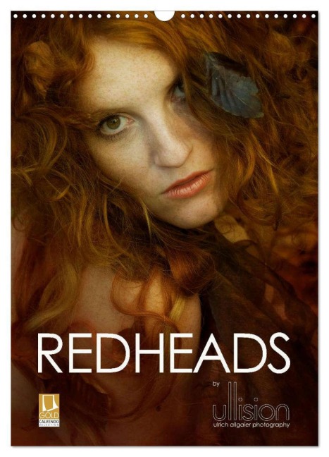 REDHEADS (Wandkalender 2026 DIN A3 hoch), CALVENDO Monatskalender - Ulrich Allgaier (Ullision)