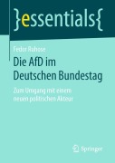 Cover-Bild zum Titel 'Die AfD im Deutschen Bundestag' von 'Fedor Ruhose'