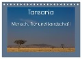 Tansania - Mensch, Tier und Landschaft (Tischkalender 2024 DIN A5 quer), CALVENDO Monatskalender - Salke Hartung