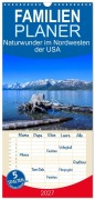 Cover-Bild zum Titel 'Familienplaner 2027 - Naturwunder im Nordwesten der USA mit 5 Spalten (Wandkalender, 21 x 45 cm) CALVENDO' von 'Rolf Hitzbleck'