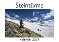 Steintürme (Wandkalender 2024, Kalender DIN A4 quer, Monatskalender im Querformat mit Kalendarium, Das perfekte Geschenk) - Anna Müller