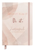 Cover-Bild zum Titel 'Terminkalender Jahresbegleiter Plan it 2026' von ''