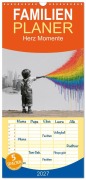 Cover-Bild zum Titel 'Familienplaner 2027 - Herz Momente mit 5 Spalten (Wandkalender, 21 x 45 cm) CALVENDO' von 'Steffen Gierok-Latniak'