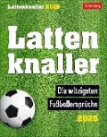 Lattenknaller Tagesabreißkalender 2025 - Die witzigsten Fußballersprüche - Marco Heibel