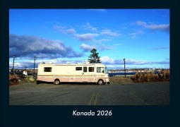 Cover-Bild zum Titel 'Kanada 2026 Fotokalender DIN A4' von 'Tobias Becker'