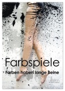 Cover-Bild zum Titel 'Farbspiele - Farben haben lange Beine (Wandkalender 2026 DIN A2 hoch), CALVENDO Monatskalender' von 'Ulrich Allgaier (Ullision)'