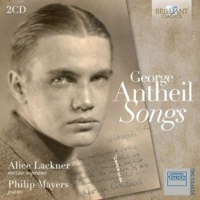 Antheil: Songs - Lackner/Mayers/Griffiths-Brown