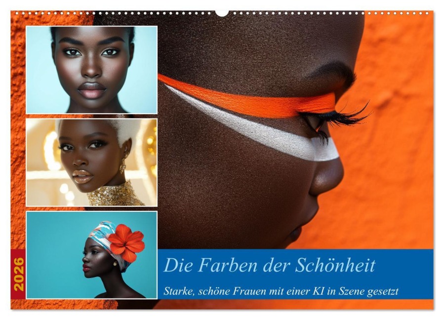 Die Farben der Schönheit (Wandkalender 2026 DIN A2 quer), CALVENDO Monatskalender - Steffen Gierok-Latniak