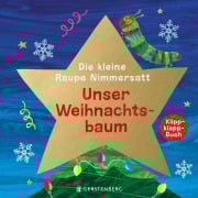 Cover-Bild zum Titel 'Die kleine Raupe Nimmersatt - Unser Weihnachtsbaum' von 'Eric Carle'