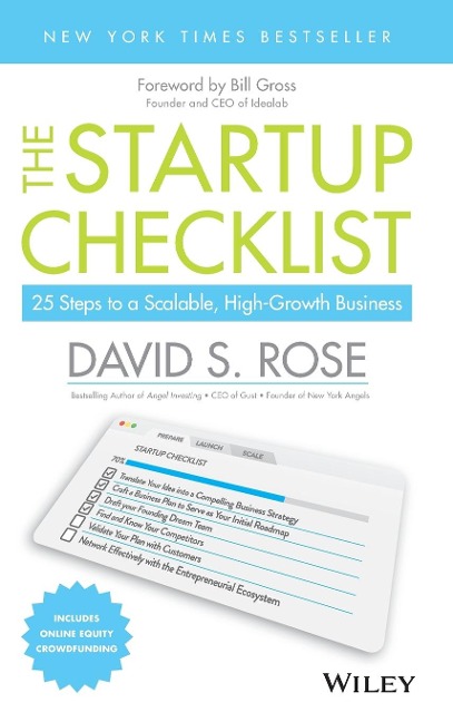 The Startup Checklist - David S Rose